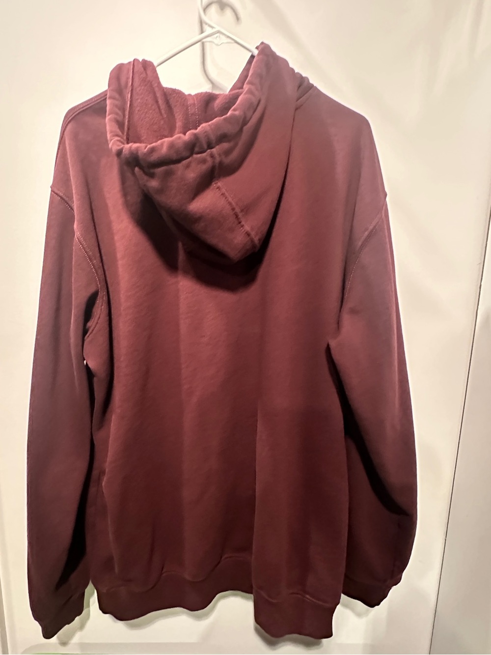 Carhartt Men's Burgundy Pullover Hoodie XL - Picture 6 of 7